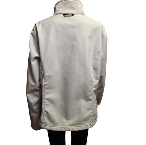 Jack Wolfskin Women's Light Gray Jacket Size L - Picture 5 of 13